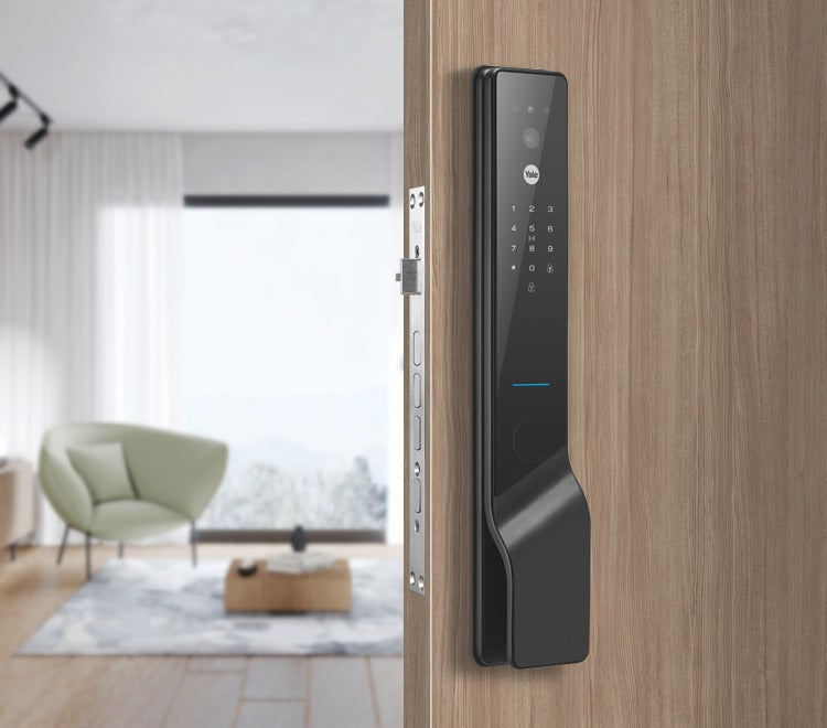 YALE YF1153MHK 掌靜脈 3D人臉 指紋 匙卡 密碼 電子鎖